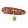 Collare per cane intrecciato Shires Digby & Fox - Fulvo