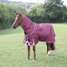 Copricollo per coperta da esterno Plus 100 Shires Highlander - Bordeaux