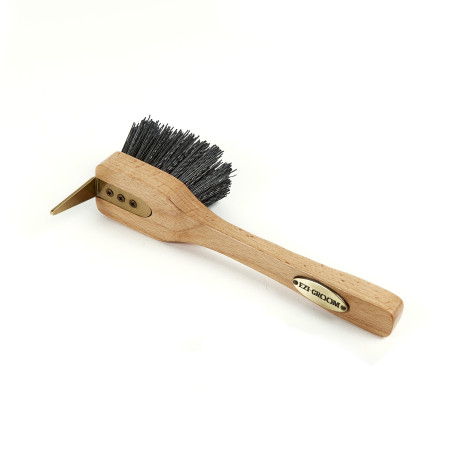 Nettapiedi con spazzola Premium Shires Ezi-Groom