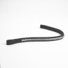 Frontalino con borchie Shires Velociti Rapida - Nero / argento