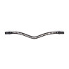 Fronte in strass iridescenti Shires Velociti Gara - Nero