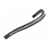 Fronte grande con strass Shires Velociti Gara - Nero / trasparente