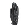 Guanti da equitazione Aachen FlexFit Shires Aubrion - Nero