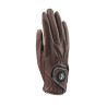Guanti da equitazione Aachen FlexFit Shires Aubrion - Marrone