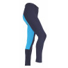Jodhpurs bicolore da donna Shires Wessex - Marina / turchese