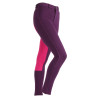 Jodhpurs bicolore da donna Shires Wessex - Viola / rosa