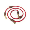 Guinzaglio da addestramento in corda sottile Shires Digby & Fox - Rosso