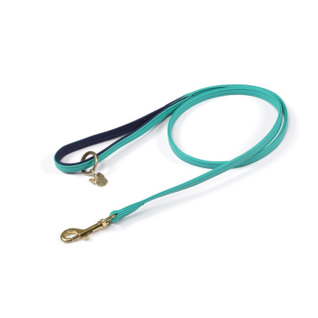 Guinzaglio per cane in pelle imbottita Shires Digby & Fox