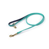 Guinzaglio per cane in pelle imbottita Shires Digby & Fox - Acqua