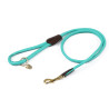 Guinzaglio per cane in pelle rotonda Shires Digby & Fox - Verde petrolio