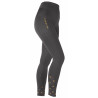 Leggings da equitazione invernali da ragazza Shires Aubrion - Nero corvino