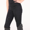 Leggings da equitazione Optima Gx giovane cavaliere Shires Aubrion - Nero
