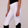 Leggings da equitazione Optima Gx giovane cavaliere Shires Aubrion - Bianco