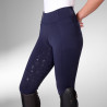 Leggings da equitazione Optima Px Shires Aubrion - Marina