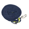 Longe di presentazione imbottita Shires - Blu marino / lime