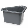 Mangiatoia angolare Shires Ezi-Kit - Grigio