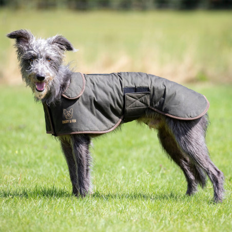 Cappotto cerato per levriero Shires Digby & Fox