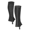 Mini-chaps in pelle scamosciata per bambini Shires Moretta - Nero