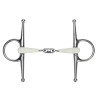 Filet a aste a doppia rottura EquiKind Softie Shires - Acciaio