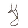 Capezzina incrociata Shires Velociti Rapida - Marrone