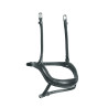 Capezzina francese ergonomica Shires Velociti Rapida - Nero