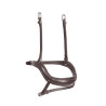 Capezzina francese ergonomica Shires Velociti Rapida - Marrone