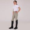 Pantaloni da equitazione Optima Gx giovane cavaliere Shires Aubrion - Bianco
