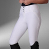 Pantaloni da equitazione Optima MX Shires Aubrion - Bianco