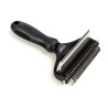 Pettine di rifinitura Shires Ezi-Groom - Nero