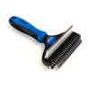 Pettine di rifinitura Shires Ezi-Groom - Blu