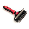 Pettine di rifinitura Shires Ezi-Groom - Rosa
