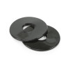 Rondelle in silicone per imboccature Shires - Nero