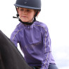 Sottostrato a maniche lunghe Equestrian giovane cavaliere Shires Aubrion - Brughiera