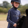 Sottostrato a maniche lunghe Equestrian giovane cavaliere Shires Aubrion - Mezzanotte