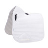 Sottosella da dressage in cotone Deluxe Shires Arma - Bianco