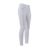 Leggings da equitazione Euro-Star Maxi FullGrip donna - Bianco