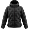 Giacca trapuntata Equithème EQ-Daria Bambina - Nero