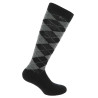 Calze Equithème Argyle donna - Marrone / azzurro cielo