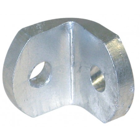 Squadra di montaggio per facciata e divisoria box zincata La Gée