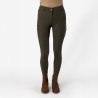 Pantaloni da equitazione HV Polo Femmy FullGrip donna - Verde foresta