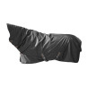 Coperta da esterno All Weather Quick Dry Fleece con copricoda Kentucky - Nero