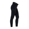 Pantalone slim fit donna vita alta Equestro Ridertechnology cuciture termosaldate - Nero