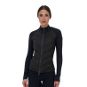 Capospalla tecnico donna Equestro Ridertechnology Hibryd - Nero