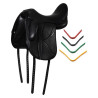 Sella DA Dressage Richmond Archetto Intercambiabile 4 Archetti INCLUSI - Nero