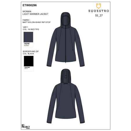 Softshell donna linea Foldable