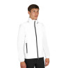Softshell uomo logo sul dorso - Bianco