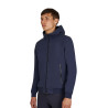 Felpa uomo con cappuccio regolabile e zip - Blazer marine