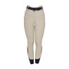 Pantaloni donna a vita alta monogram - Tan Oxford