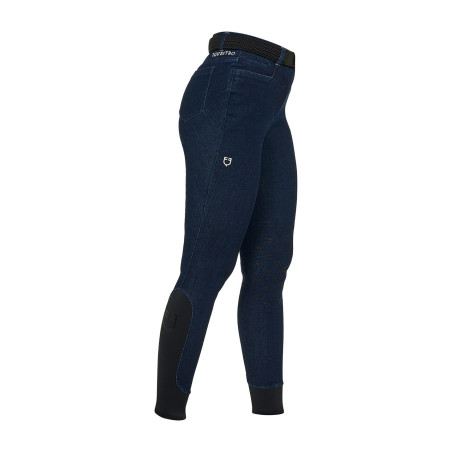 Pantaloni donna in tessuto denim