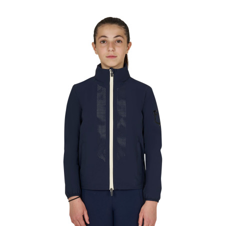 Softshell bambini unisex logo sul dorso